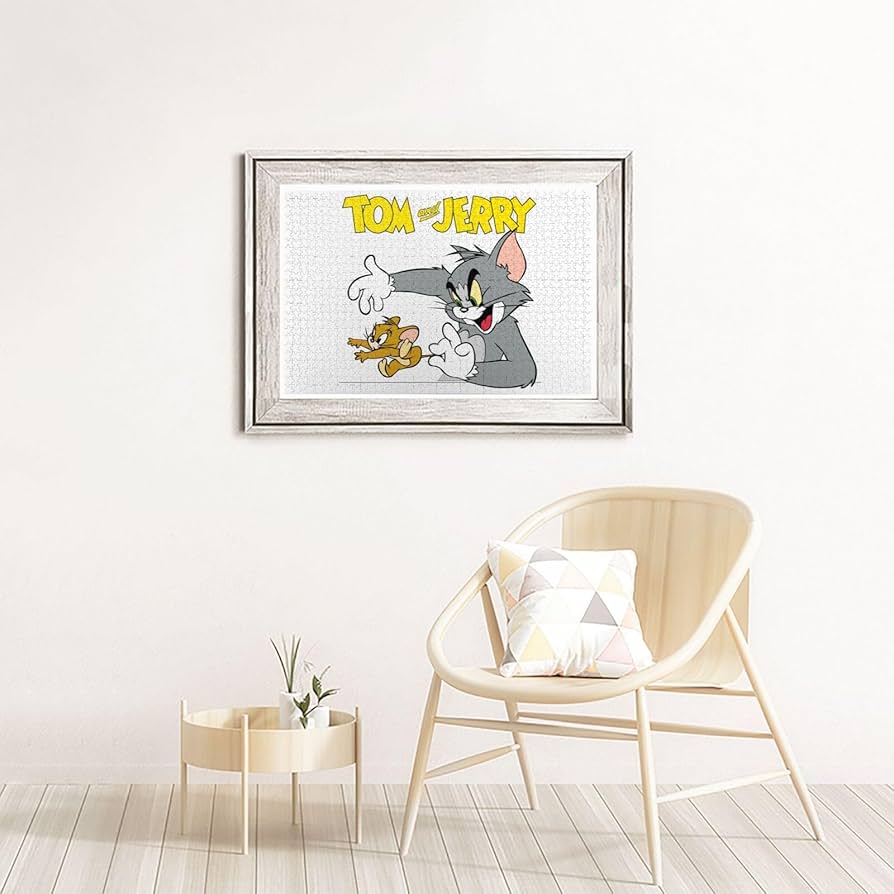 トムジェリ　1000ピースジグソーパズル トムとジェリー 1000ピース ジグソーパズル - メルカリ